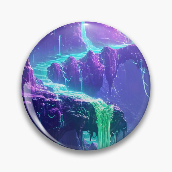 Item preview, Enchanted Neon Caverns designed and sold by oanaunciuleanu.