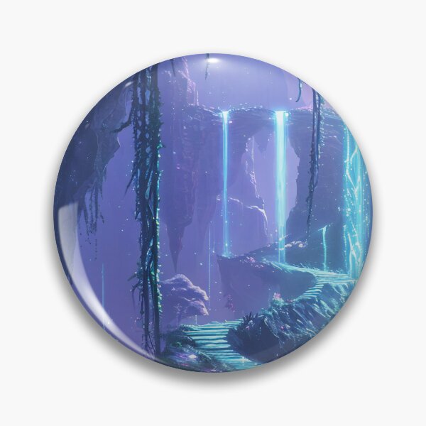 Item preview, Enchanted Neon Caverns designed and sold by oanaunciuleanu.