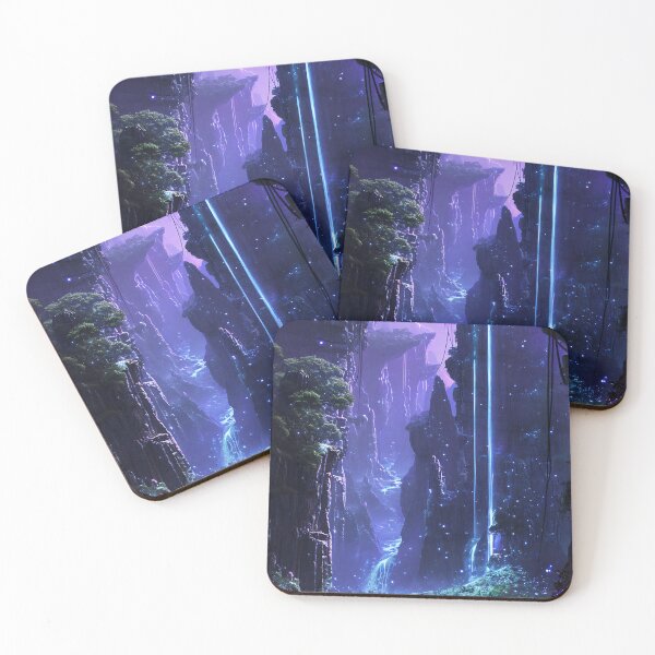 Item preview, Enchanted Neon Caverns designed and sold by oanaunciuleanu.