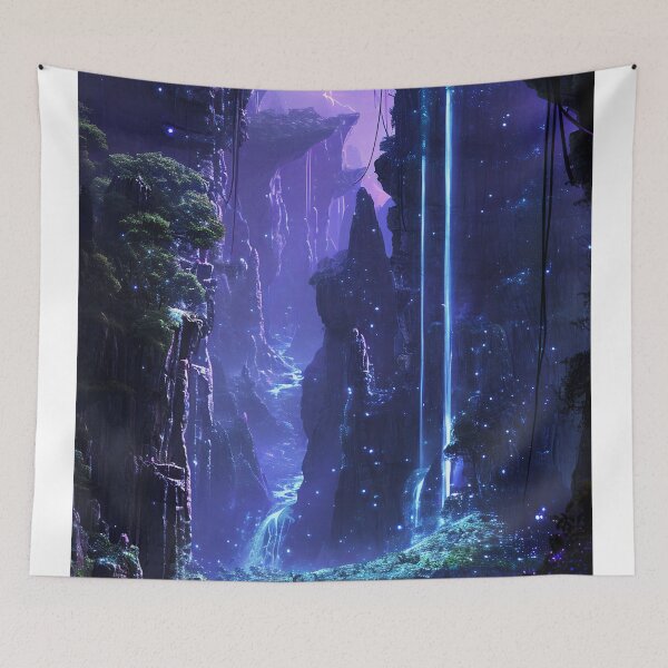 Item preview, Enchanted Neon Caverns designed and sold by oanaunciuleanu.