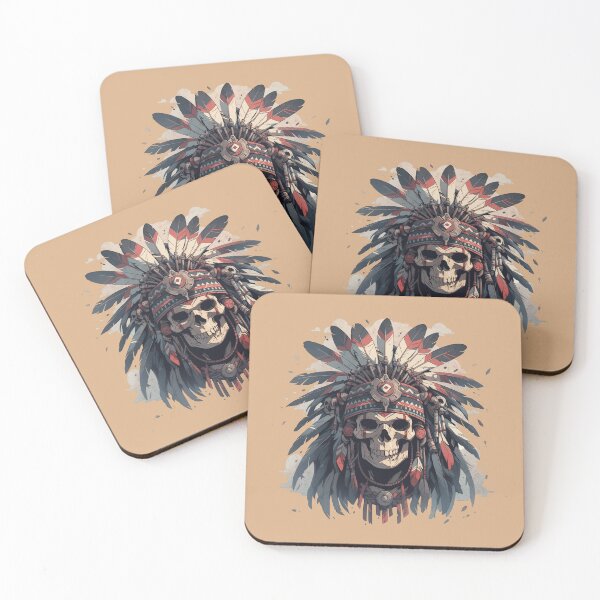 Item preview, Apache Indian Skull designed and sold by David Morand.