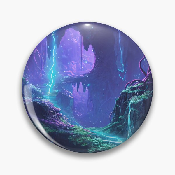 Item preview, Enchanted Neon Caverns designed and sold by oanaunciuleanu.