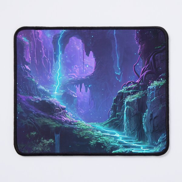 Item preview, Enchanted Neon Caverns designed and sold by oanaunciuleanu.