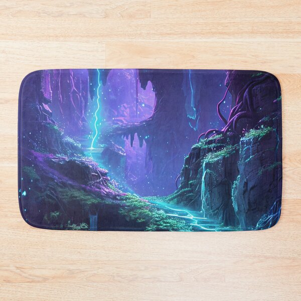Item preview, Enchanted Neon Caverns designed and sold by oanaunciuleanu.