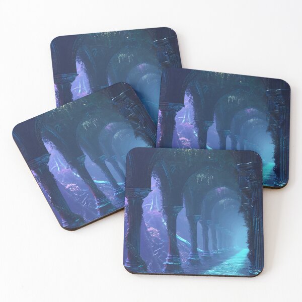Item preview, Enchanted Neon Caverns designed and sold by oanaunciuleanu.