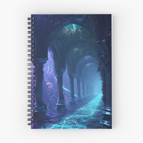 Item preview, Enchanted Neon Caverns designed and sold by oanaunciuleanu.
