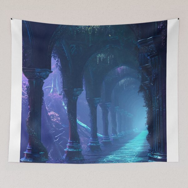 Item preview, Enchanted Neon Caverns designed and sold by oanaunciuleanu.