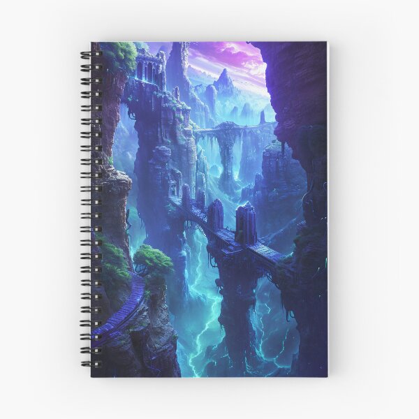 Item preview, Enchanted Neon Caverns designed and sold by oanaunciuleanu.