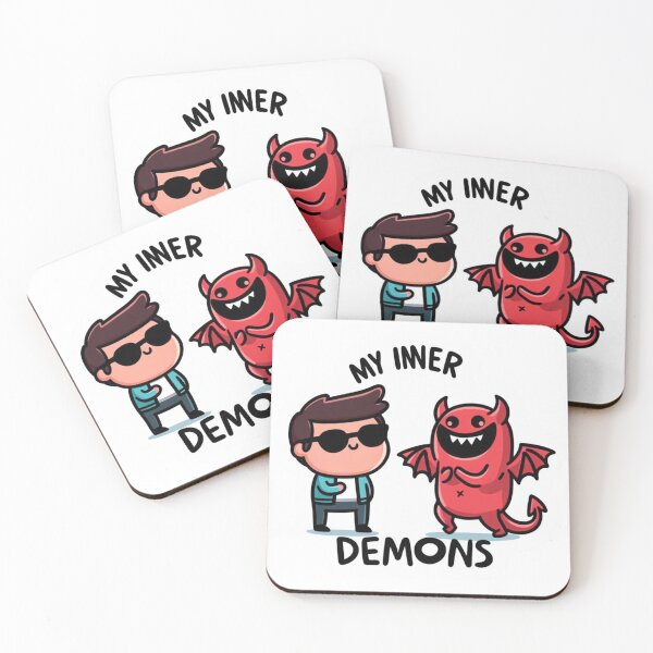 Item preview, My inner demons - cool demon designed and sold by revsdesign.