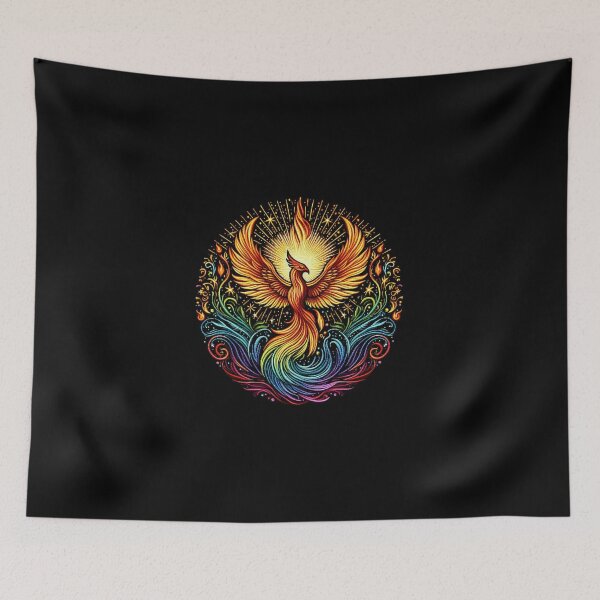 Item preview, Phoenix-Creating a rainbow rising from the ashes designed and sold by DesignAnother.