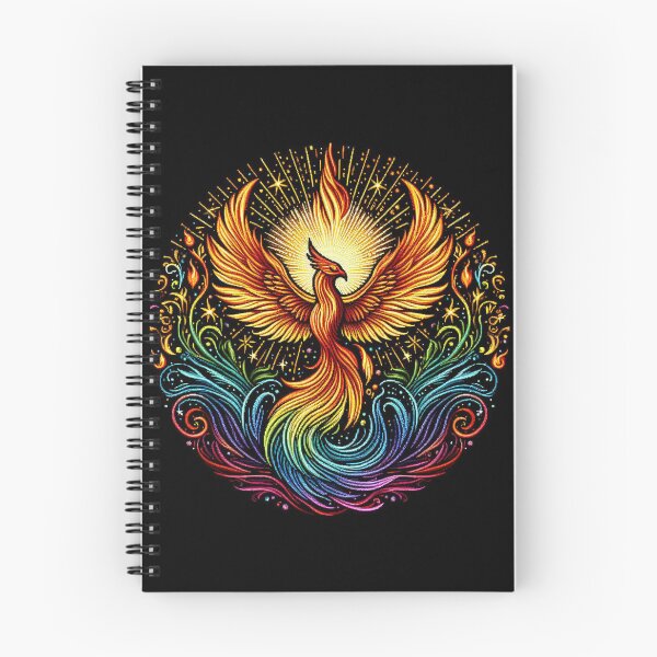 Item preview, Phoenix-Creating a rainbow rising from the ashes designed and sold by DesignAnother.
