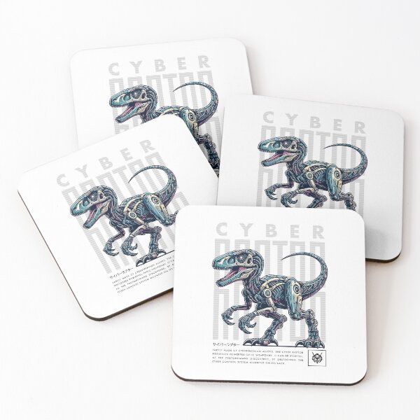 Item preview, Cyber Raptor v2 - Velociraptor - Dinosaur designed and sold by Design Raptor.