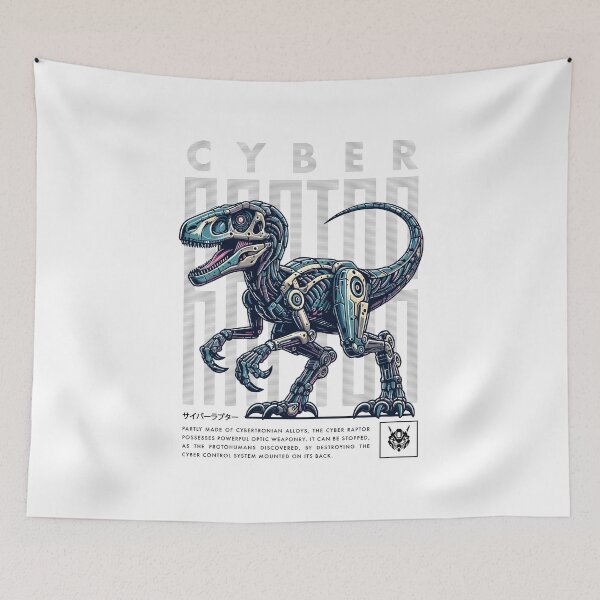 Item preview, Cyber Raptor v2 - Velociraptor - Dinosaur designed and sold by Design Raptor.