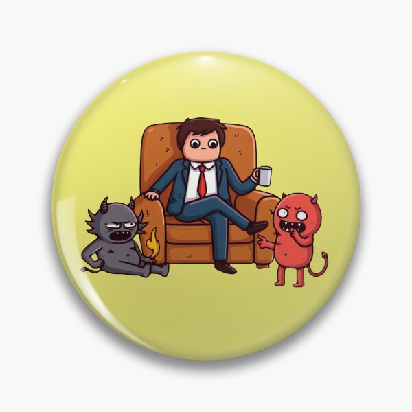 Item preview, Me and my inner demons chilling designed and sold by revsdesign.