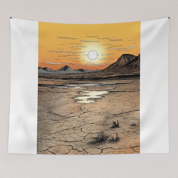 Item preview, Rock desert travel vintage colorful anime graphics designed and sold by wonderfulpark.