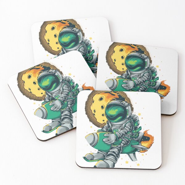 Item preview, Astronaut Leaving Cheese Planet designed and sold by The  Qash.