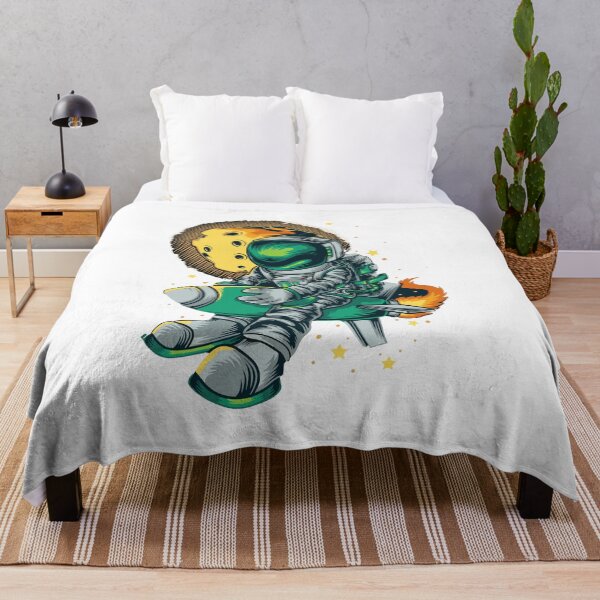 Item preview, Astronaut Leaving Cheese Planet designed and sold by The Qash.