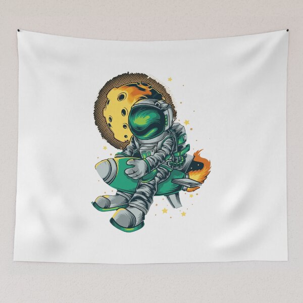 Item preview, Astronaut Leaving Cheese Planet designed and sold by The  Qash.
