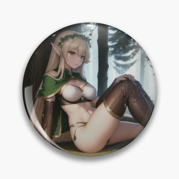 Item preview, Elf Waifu  #1 designed and sold by ForbiddenLines.