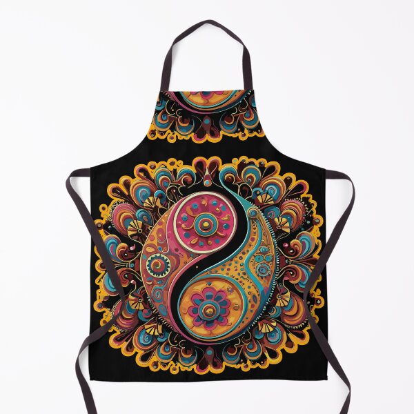 Item preview, Yin Yang Paisley Harmony designed and sold by PopezBiz.