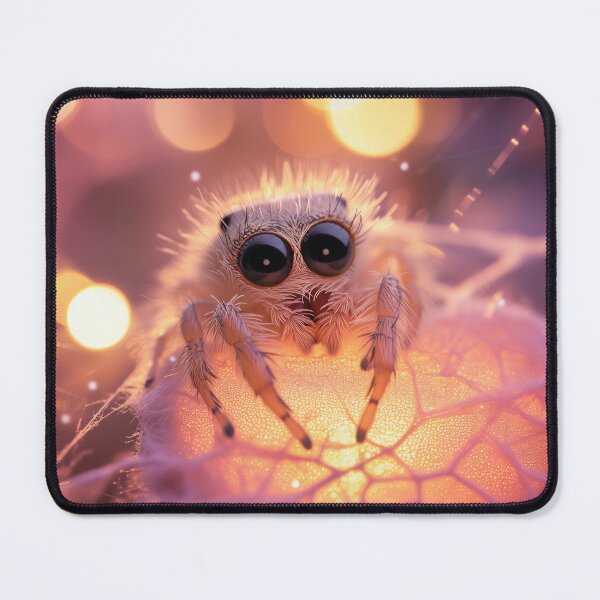 Item preview, Pretty little white spider and its heart designed and sold by Fantasyplus.