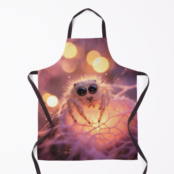 Item preview, Pretty little white spider and its heart designed and sold by Fantasyplus.