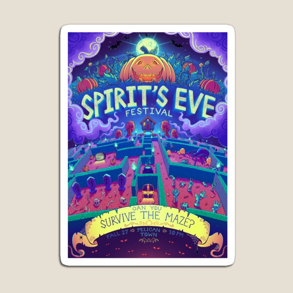 Item preview, Stardew Valley Spirit's Eve designed and sold by Bratzoid.
