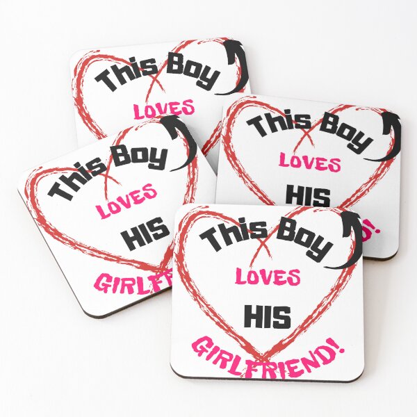 Item preview, Devoted Heart: 'This Boy Loves His Girlfriend' Men's cloths designed and sold by mooonstyle.