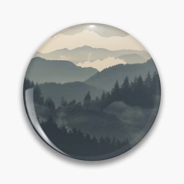 Item preview, Misty Mountain Tops designed and sold by Hashola Designs.