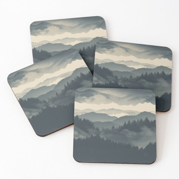 Item preview, Misty Mountain Tops designed and sold by Hashola Designs.