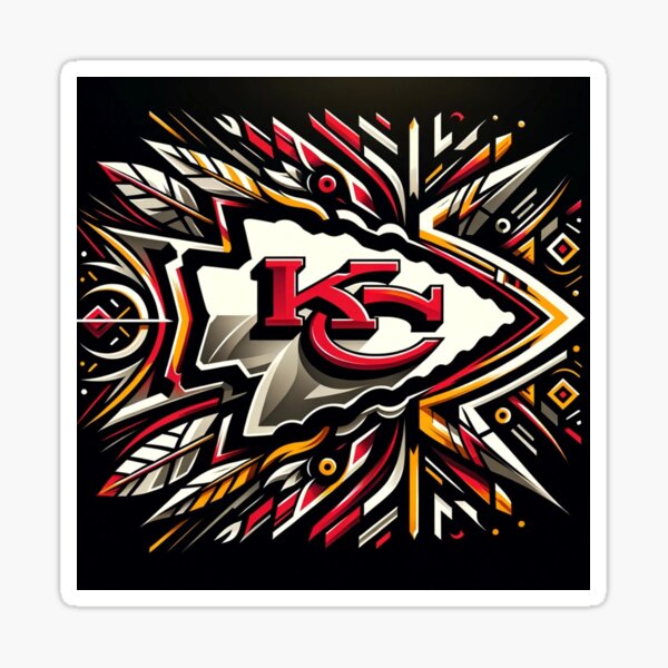 Artikel-Vorschau von Chiefs-Fußball, designt und verkauft von Brennan Artistry.