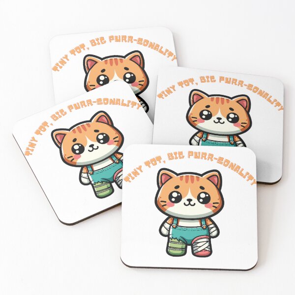 Item preview, Adorable Tater Tot Cat - Tiny Tot, Big Personality designed and sold by ArtbotsGallery.