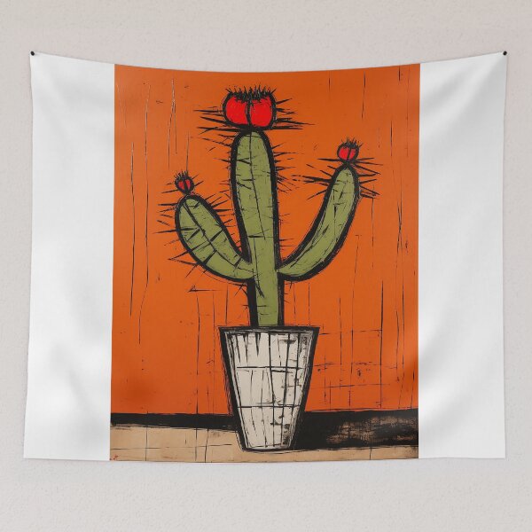Item preview, Cactus travel vintage colorful anime graphics designed and sold by wonderfulpark.