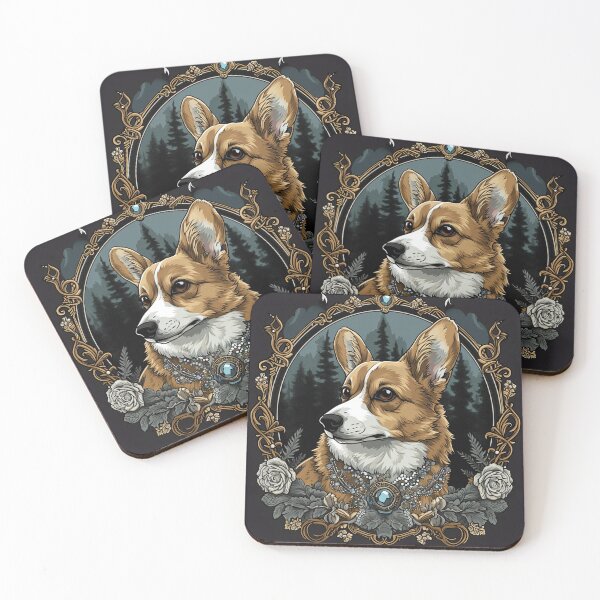 Item preview, Victorian Corgi designed and sold by Nocturne  Paws.