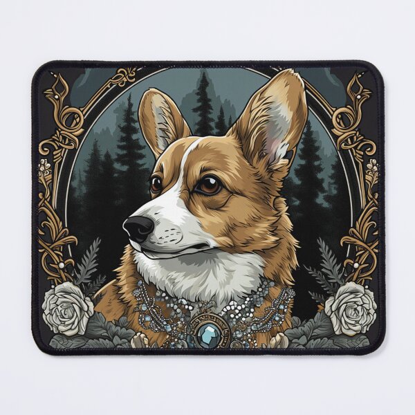 Item preview, Victorian Corgi designed and sold by Nocturne Paws.