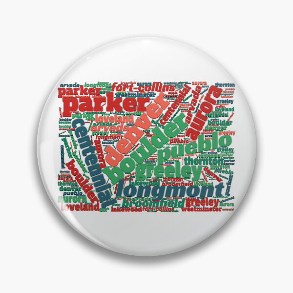 Item preview, Colorado Cities designed and sold by Yzakreativ.