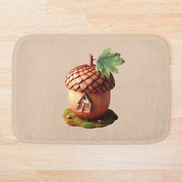 Item preview, Cozy Acorn House - A Unique and Charming Design for Nature Lovers designed and sold by alfaouzi.
