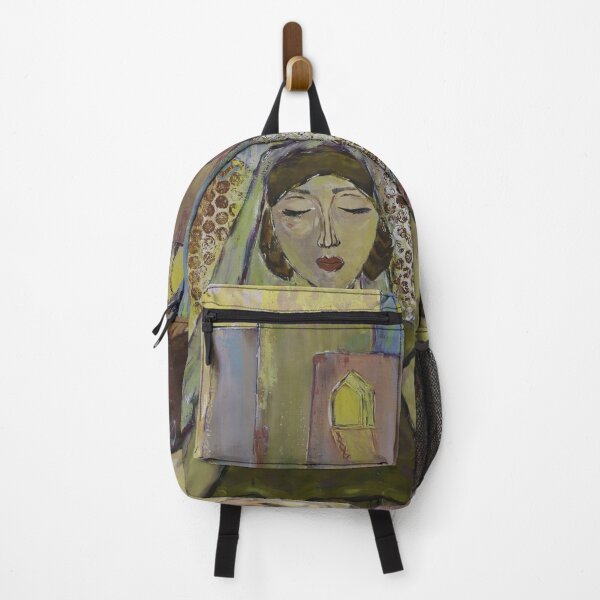 Item preview, Colorful Oriental Art Scene, Dreamy women with building background designed and sold by ArtBySamTah.