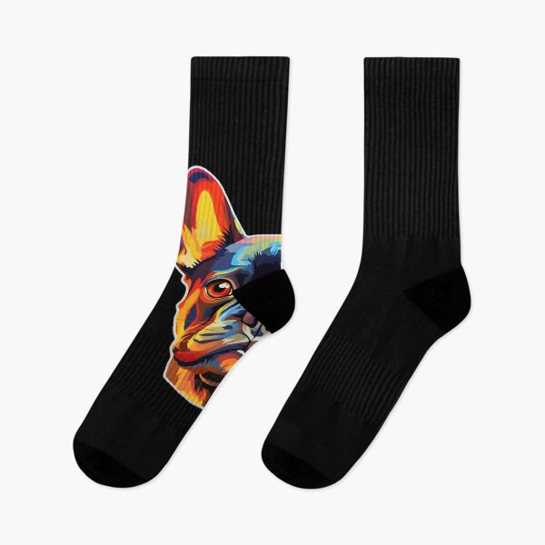 Item preview, French Bulldog in WPAP style designed and sold by CUTEDOGGIEZ.