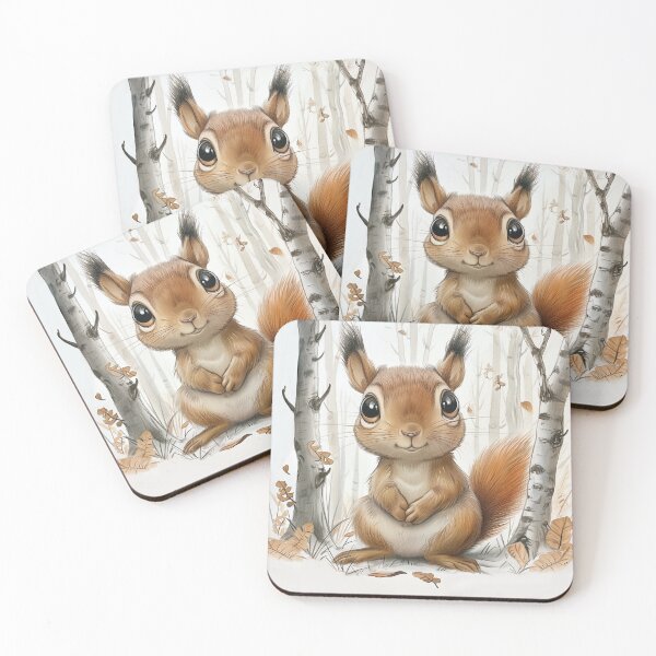 Item preview, Cute Squirrel designed and sold by Vikycialp.