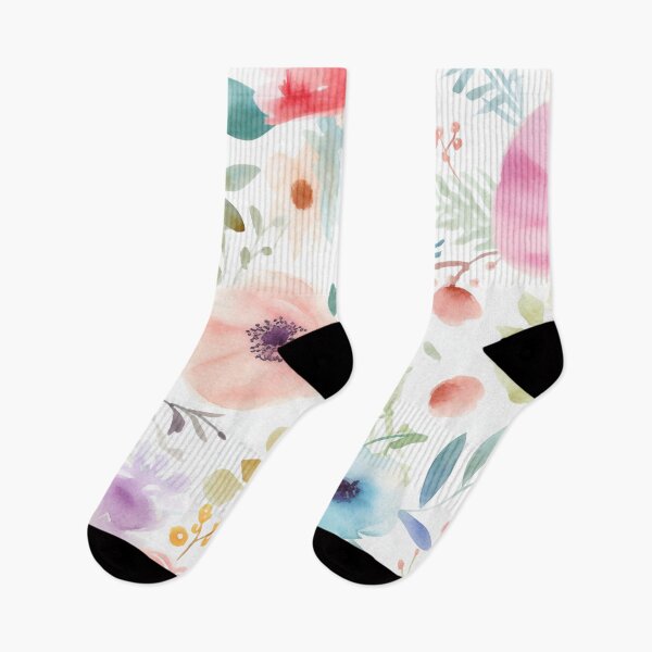 Item preview, Pastel Watercolor Flowers designed and sold by Hashola Designs.