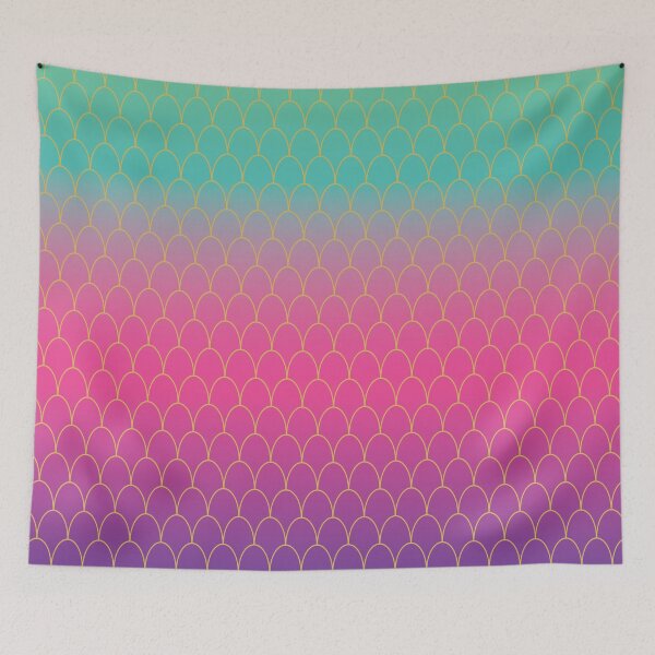 Item preview, Multicolor Mermaid Pattern designed and sold by alessiazoe.