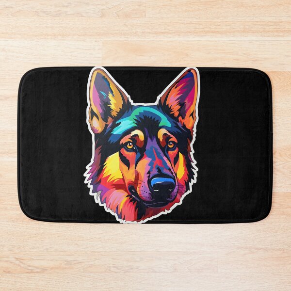Item preview, German Shepherd in WPAP style designed and sold by CUTEDOGGIEZ.