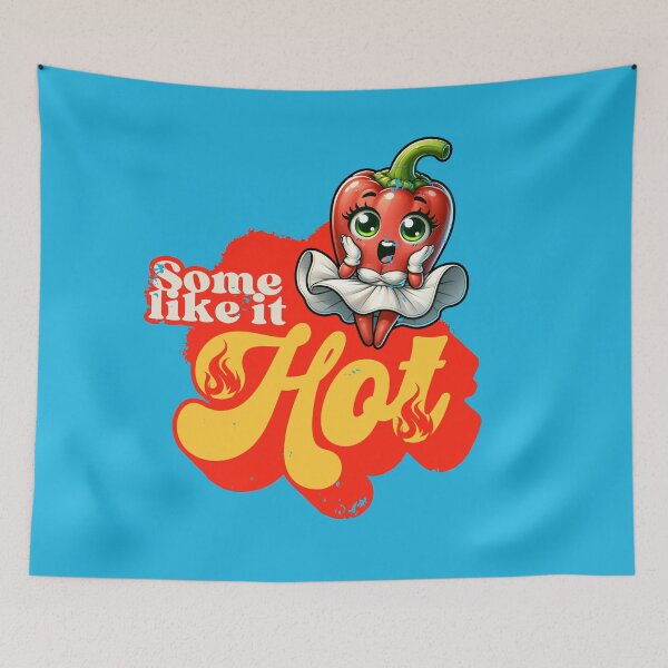 Item preview, Some Like it Hot - Fiery Chilli Pepper designed and sold by KatanaCreative.