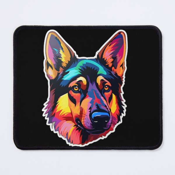 Item preview, German Shepherd in WPAP style designed and sold by CUTEDOGGIEZ.