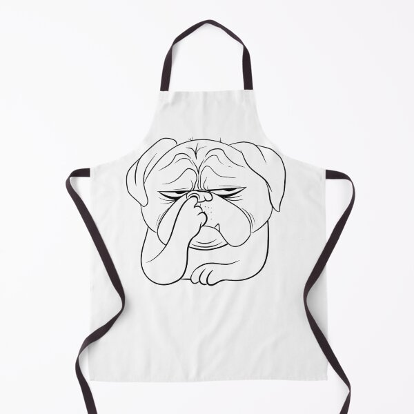 Item preview, bored pug designed and sold by KrustyKrafty.