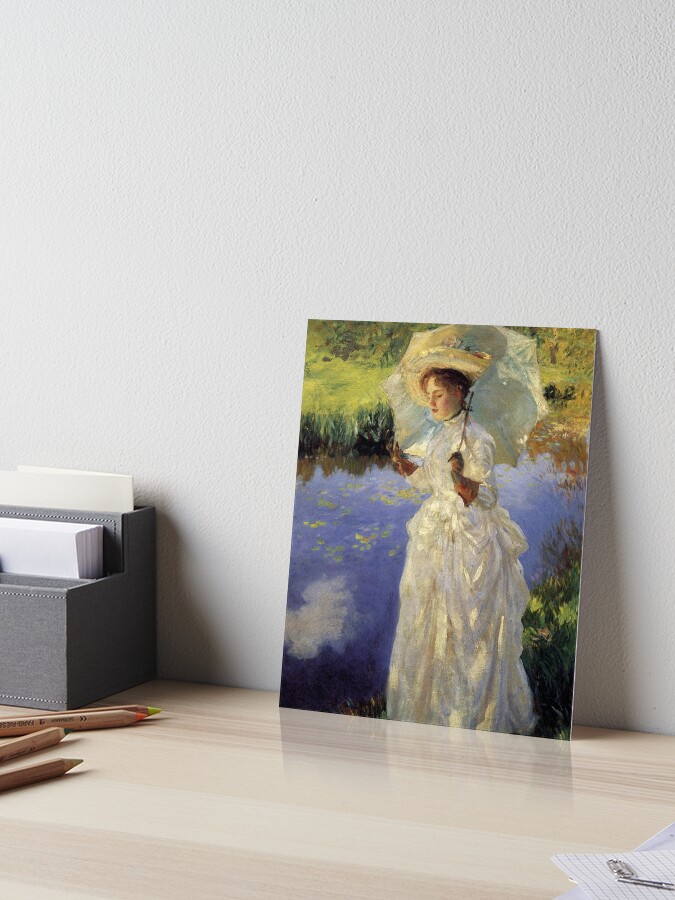 morning walk john singer sargent" art board print by lexbauer redbubble morning walk john singer
