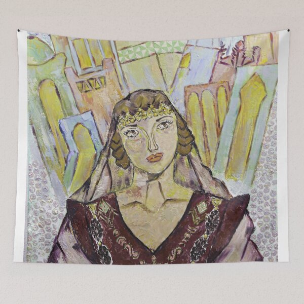 Item preview, Colorful Oriental Manga, Adorable Girl Portrait designed and sold by ArtBySamTah.