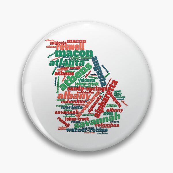 Item preview, Georgia Cities designed and sold by Yzakreativ.