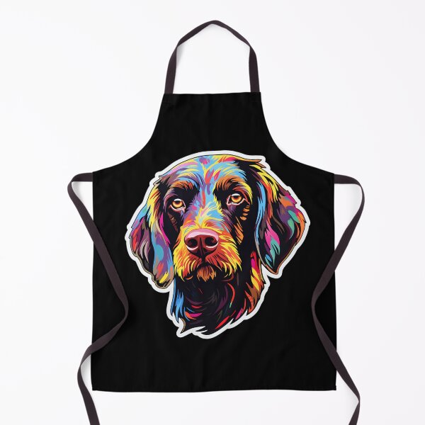 Item preview, German Wirehaired Pointer in WPAP style designed and sold by CUTEDOGGIEZ.
